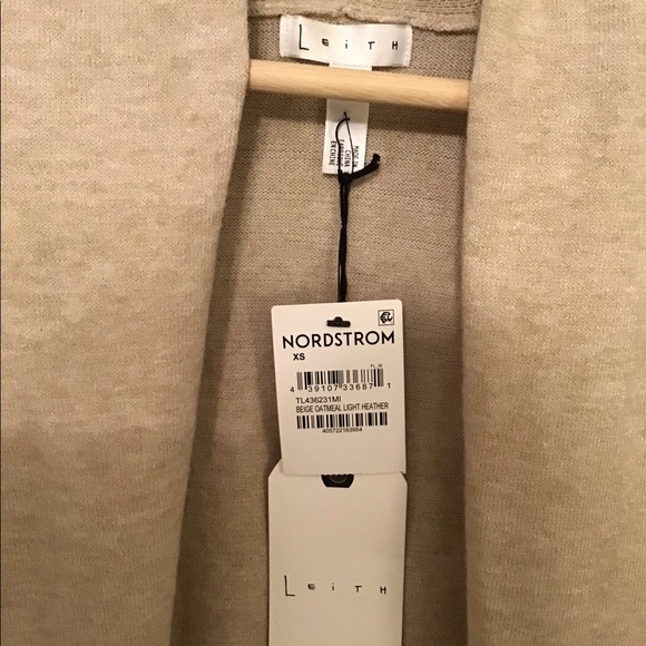 Long neutral open cardigan from Nordstrom - Picture 3 of 3